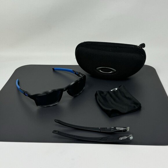 Oakley OX8090-0655 Crosslink Grey Tortoise Eyeglasses Frame 55 -17 Extra Temples